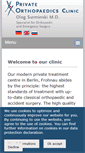 Mobile Screenshot of privat-orthopaedie.de